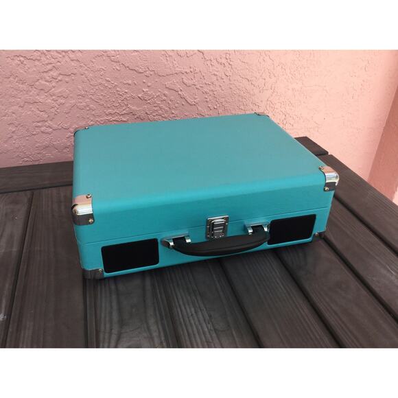Victrola Journey Bluetooth Portable Record Player Turquoise - Picture 2 of 10